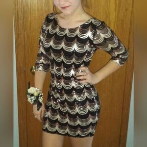 Sequin Formal Dress